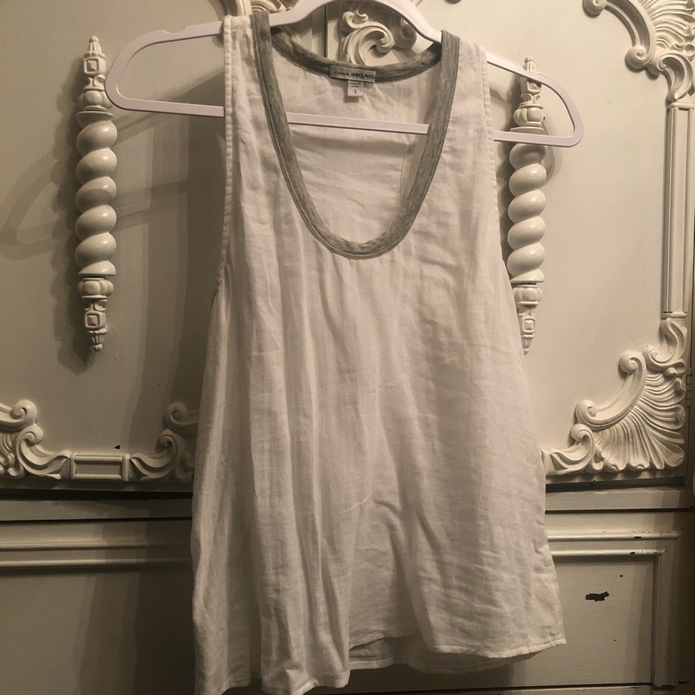 James Perse White Tank